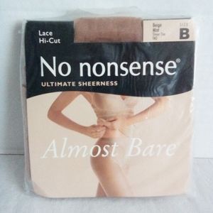 No NonSense Pantyhose Almost Nude